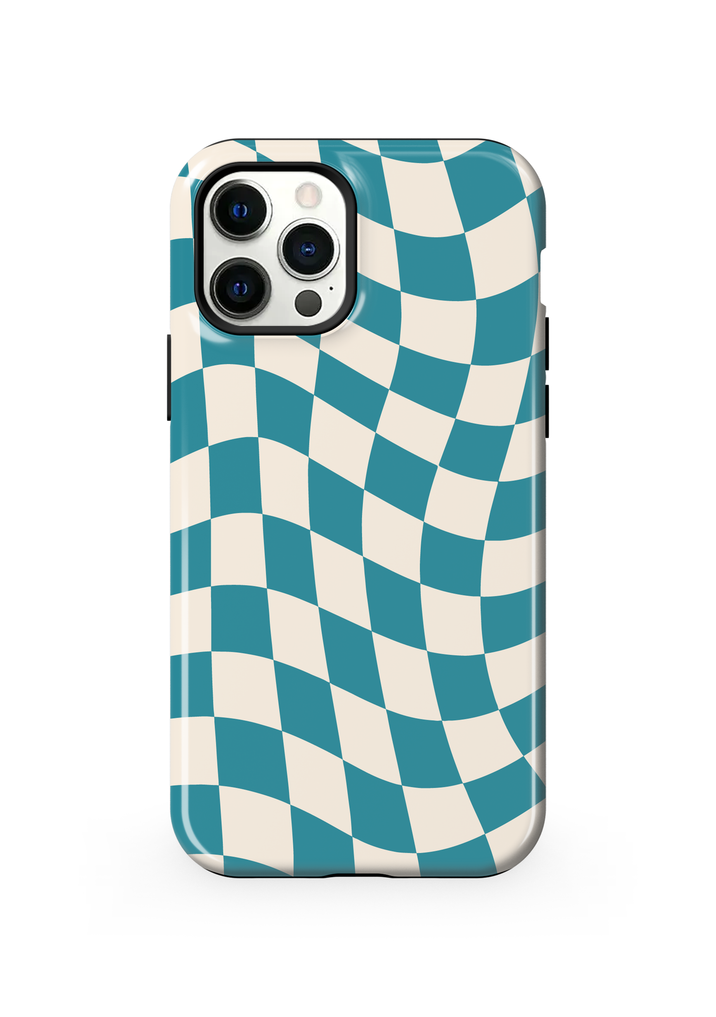 Mermaid Jewel Wavy Checkers II Phone Case