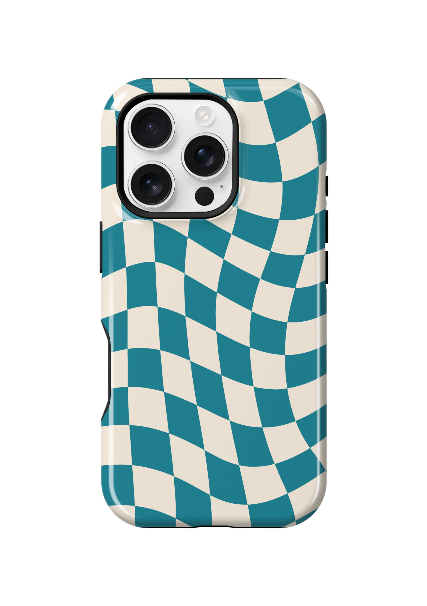 Mermaid Jewel Wavy Checkers II Phone Case