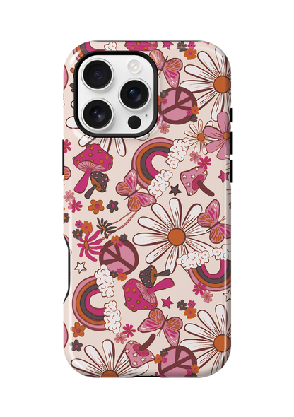 Cream Flower Child Phone Case