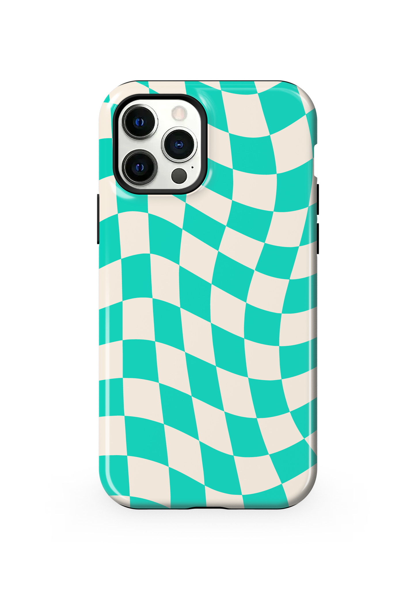 Calypso Wavy Checkers II Phone Case