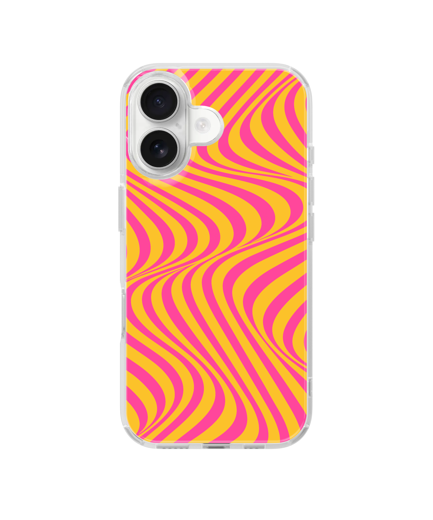 Pink Lemonade Swirls Clear Case Insert