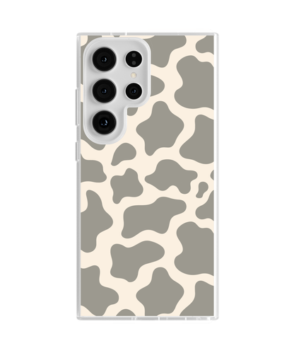 River Rock Cow Print Clear Case Insert