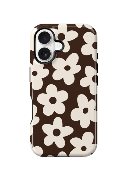 Espresso Big Blooms Phone Case