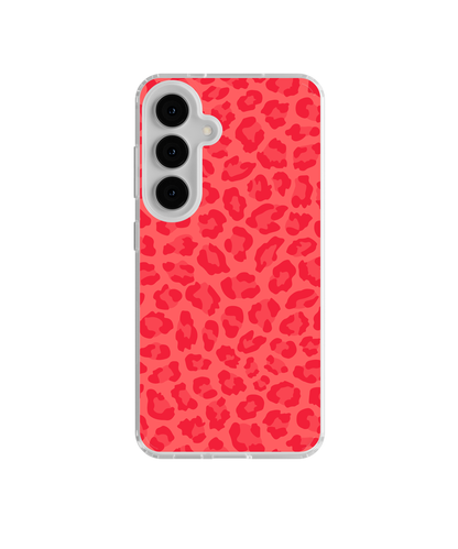 Vermillion Leopard Clear Case Insert