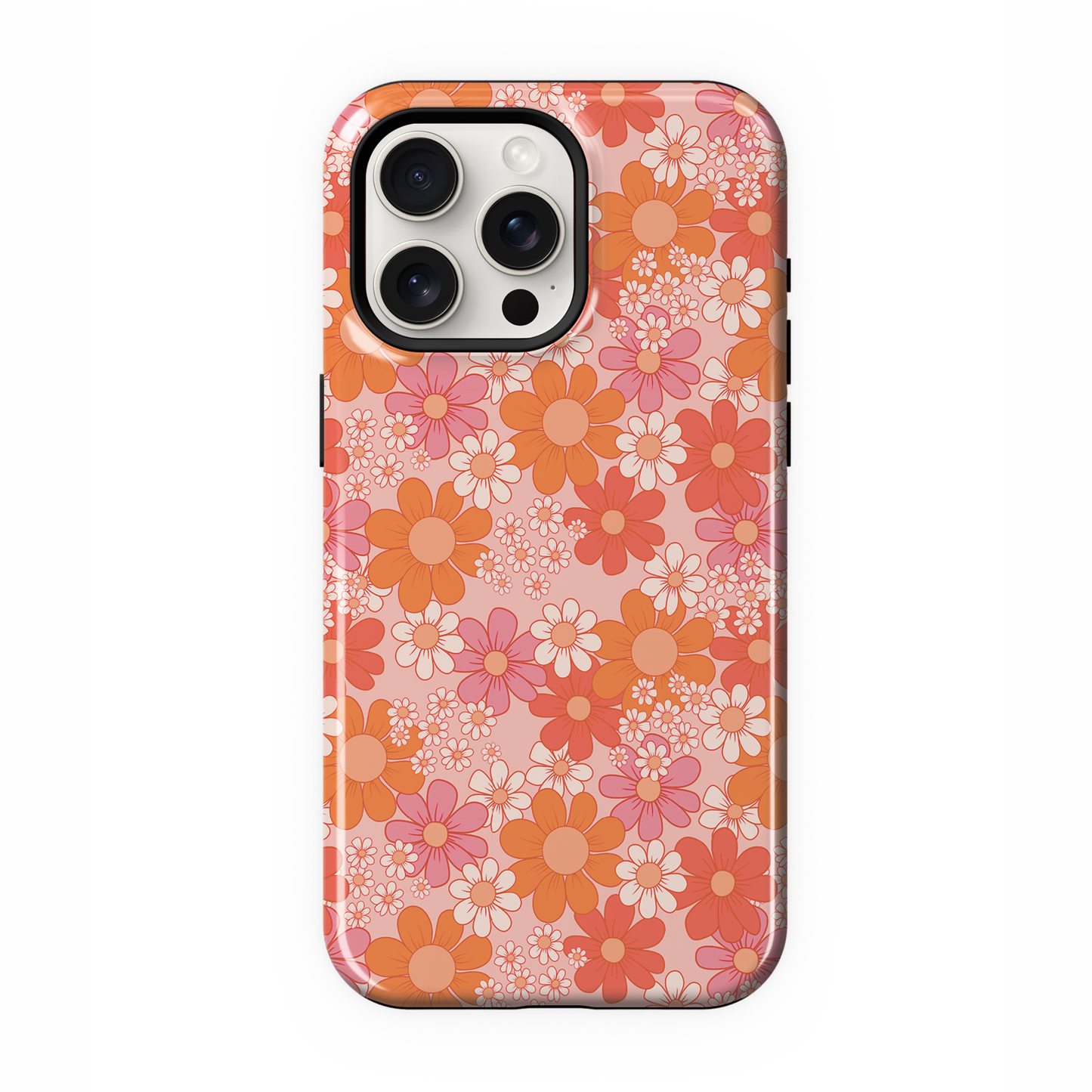 Pink & Orange Petal Perfect Phone Case