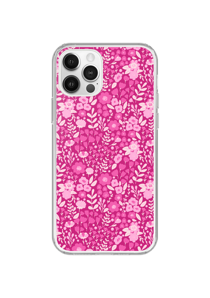 Berry Blossoms (Dark) Clear Case Insert