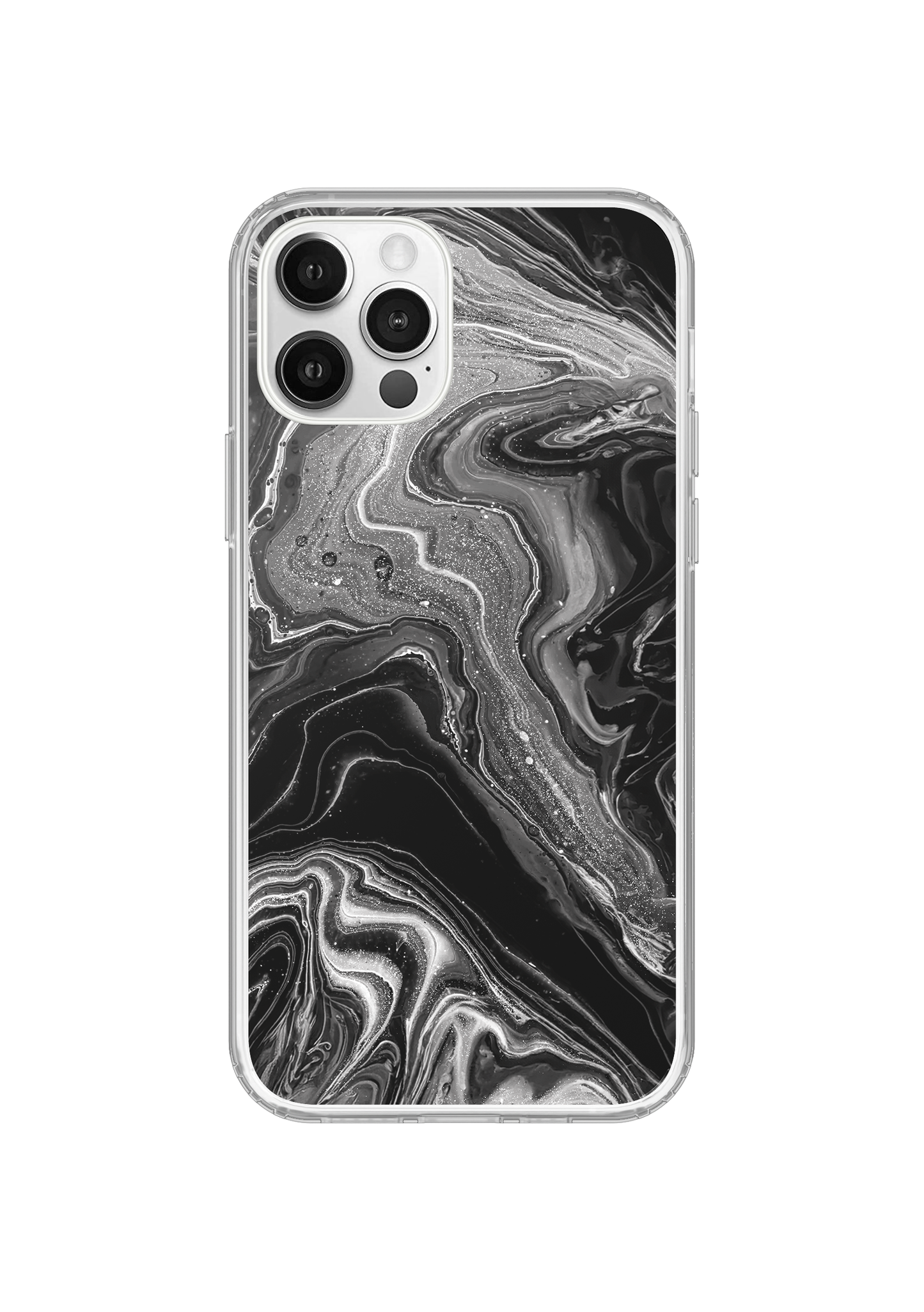 Obsidian Marble Obsession Clear Case Insert