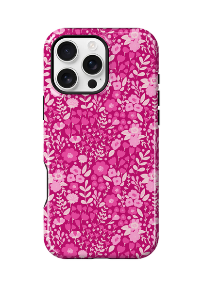 Berry Blossoms (Dark) Phone Case