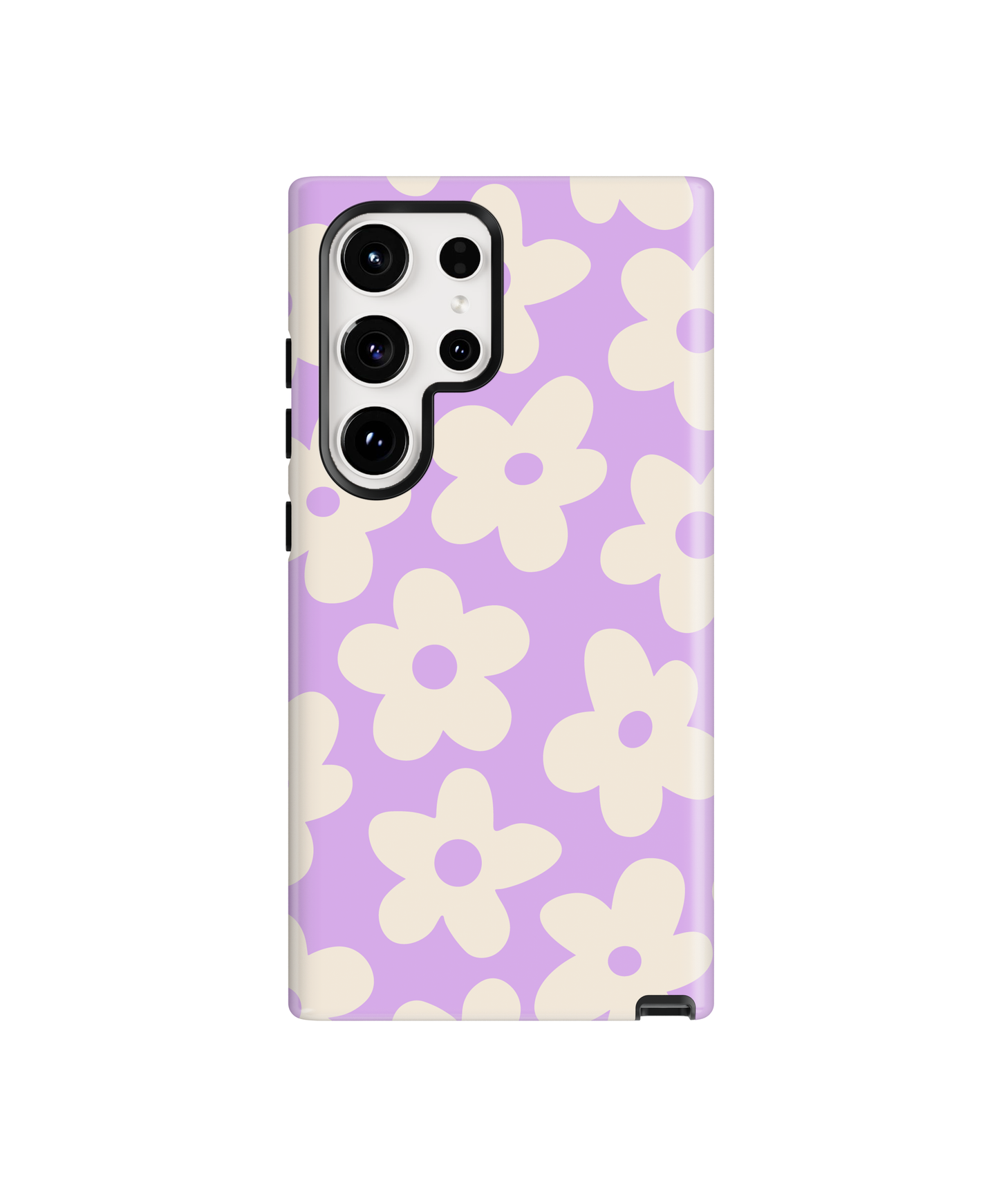 Lilac Big Blooms Phone Case