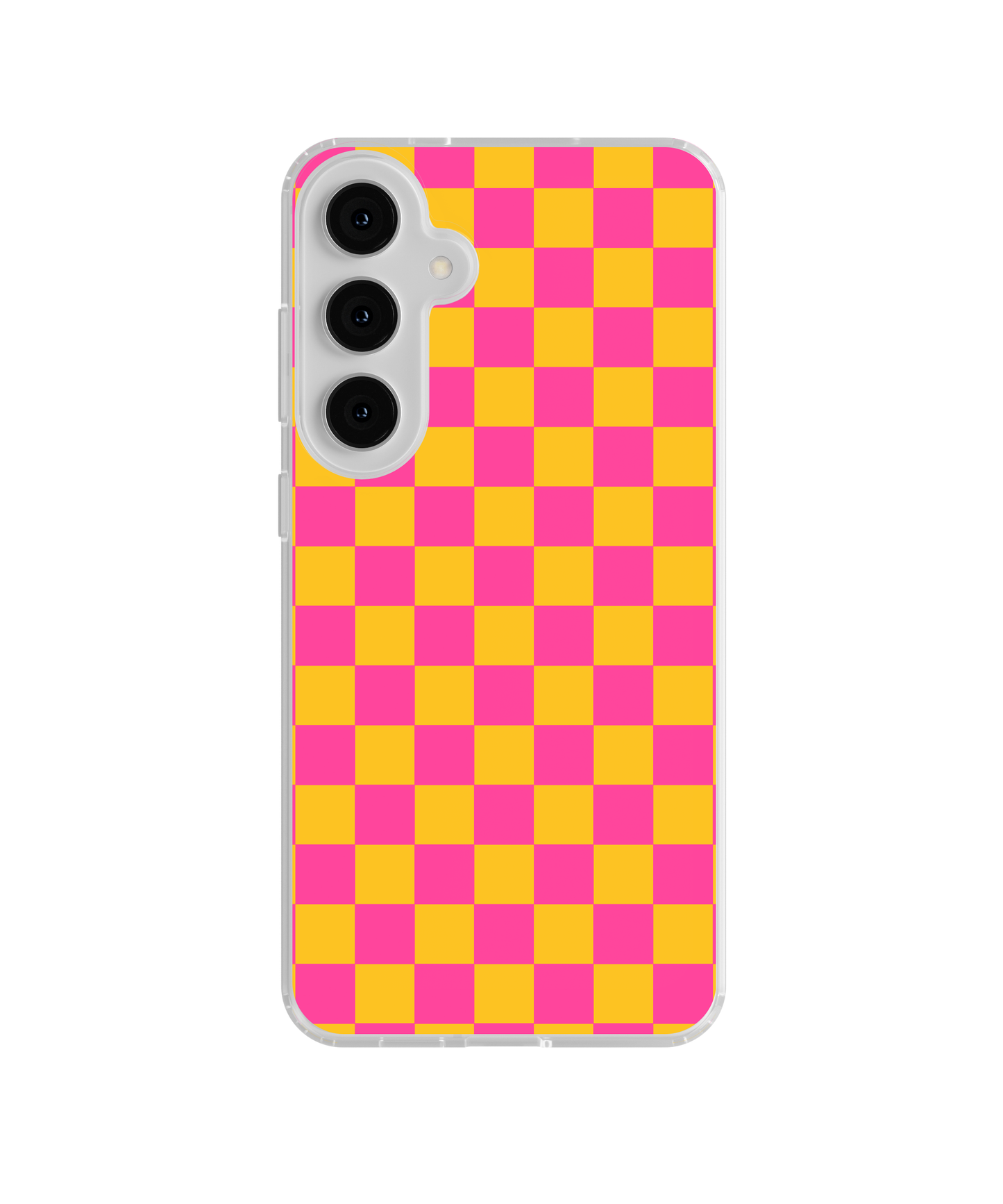 Pink Lemonade Checkers Clear Case Insert