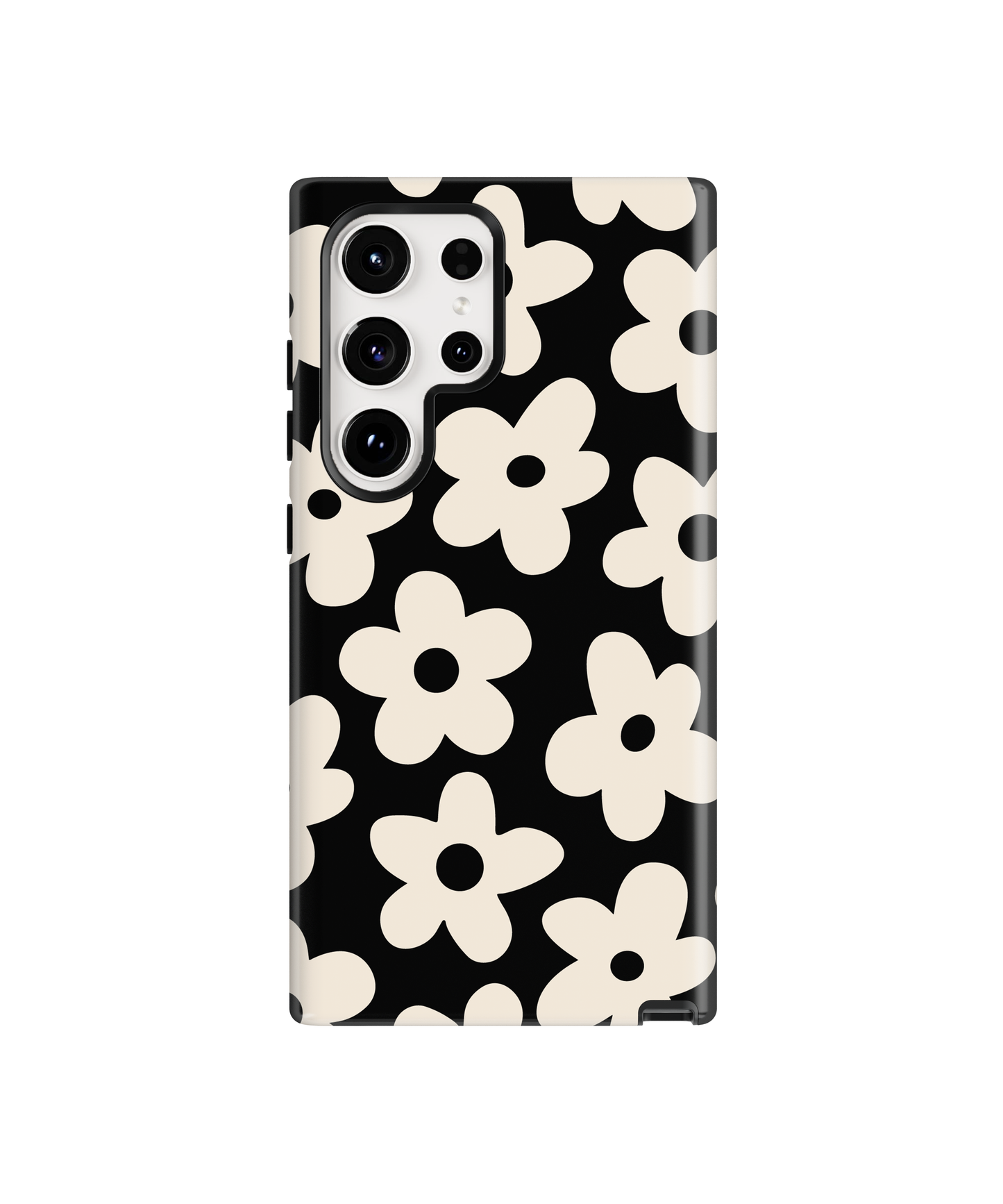 Onyx Big Blooms Phone Case