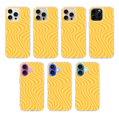 Sunny Swirls Clear Case Insert