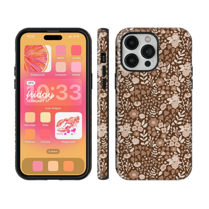 Cocoa Petals (Dark) Phone Case