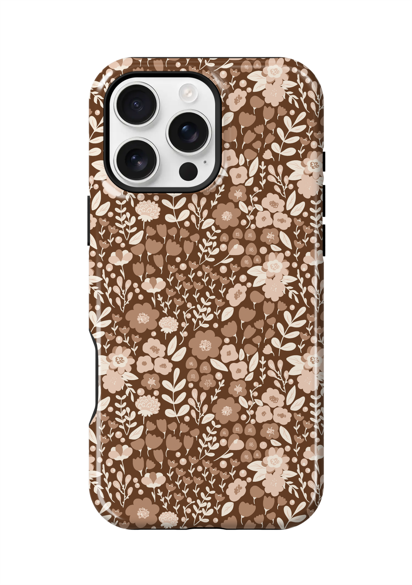 Cocoa Petals (Dark) Phone Case