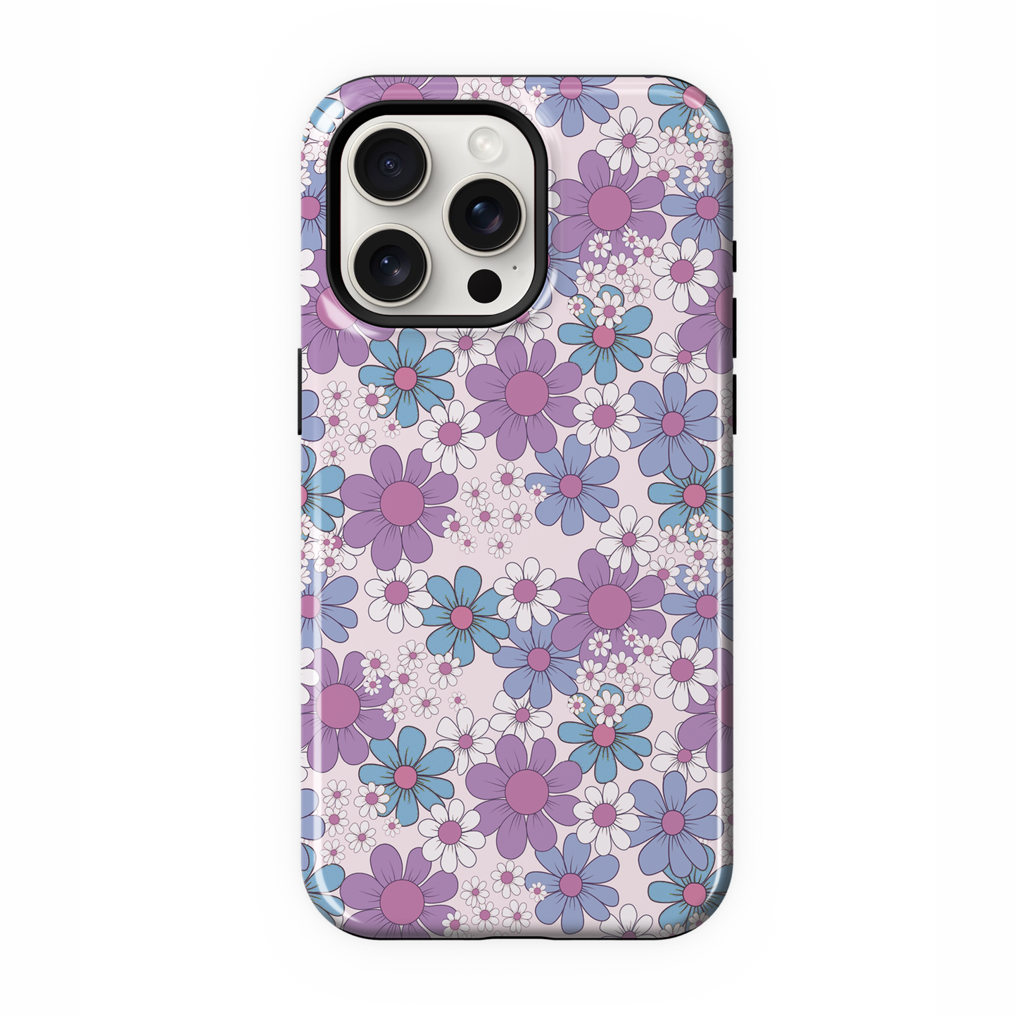 Blue & Purple Petal Perfect Phone Case