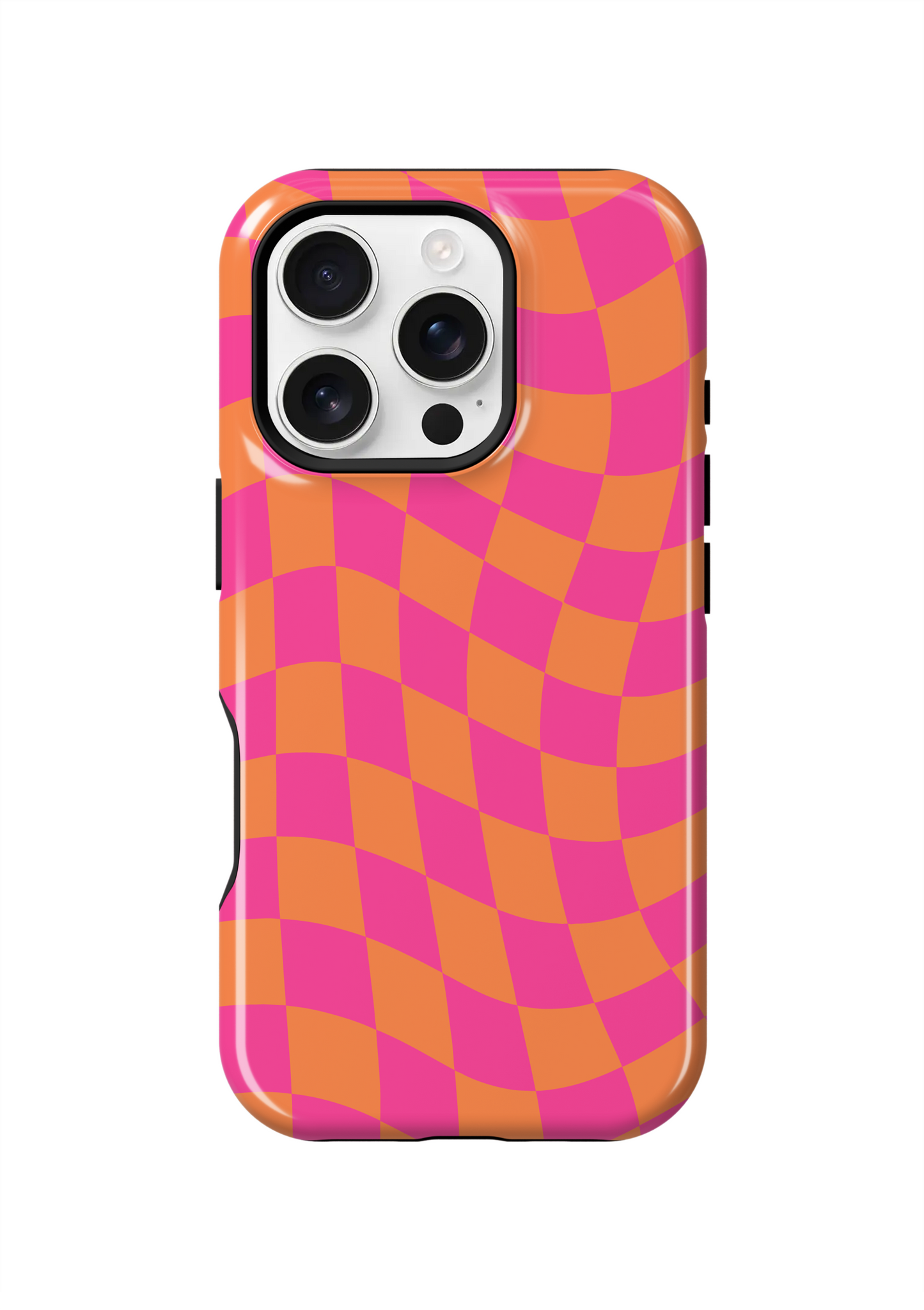 Sunkissed Wavy Checkers Phone Case