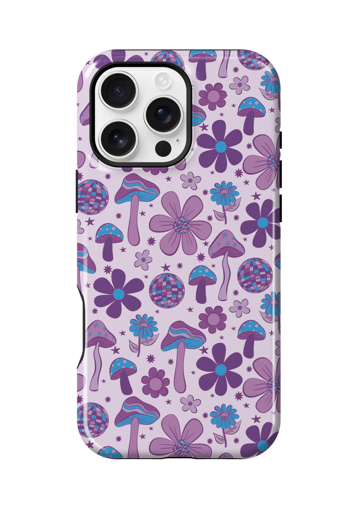 Purple Fungi Fantasia iPhone Case