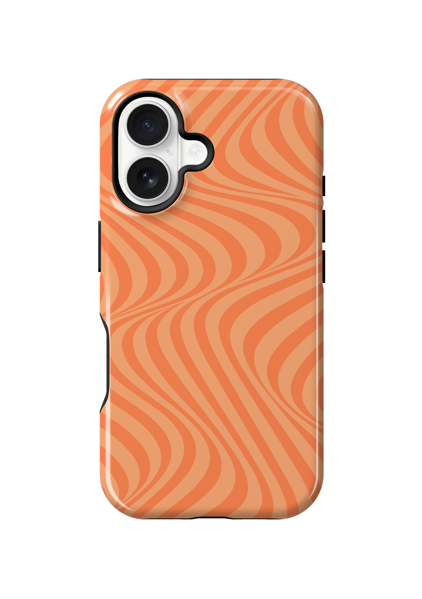 Tangerine Swirls Phone Case