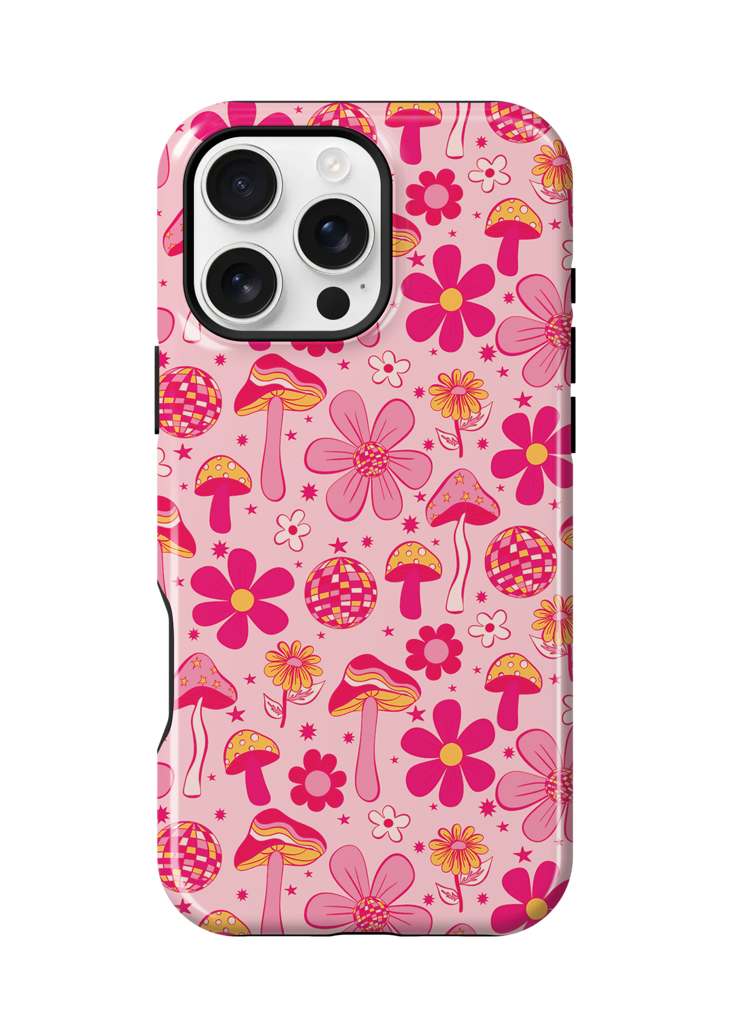 Pink Fungi Fantasia Phone Case