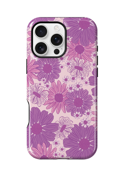 Purple Summer Blooms Phone Case