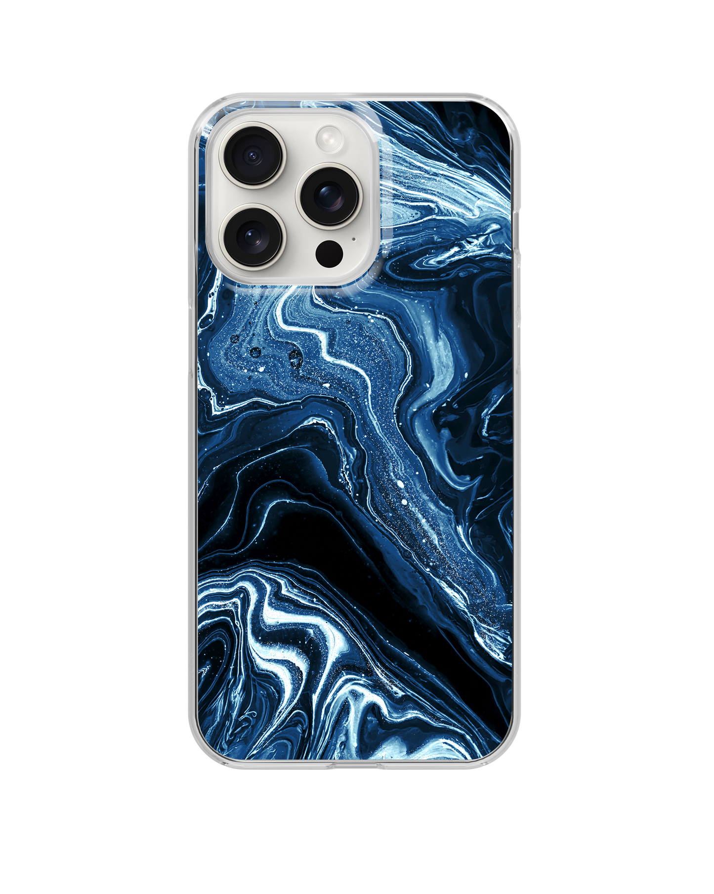 Sapphire Marble Obsession Clear Case Insert