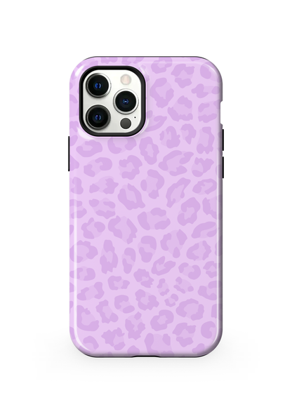 Lilac Leopard Phone Case