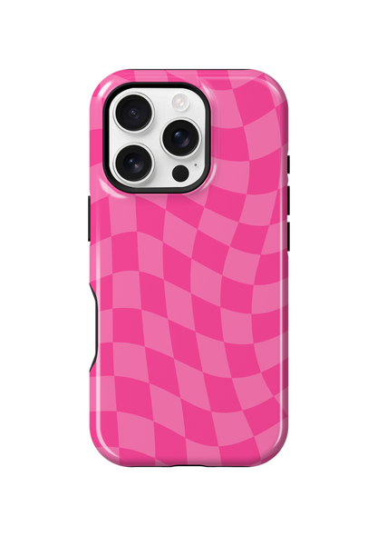 It Girl Wavy Checkers Phone Case