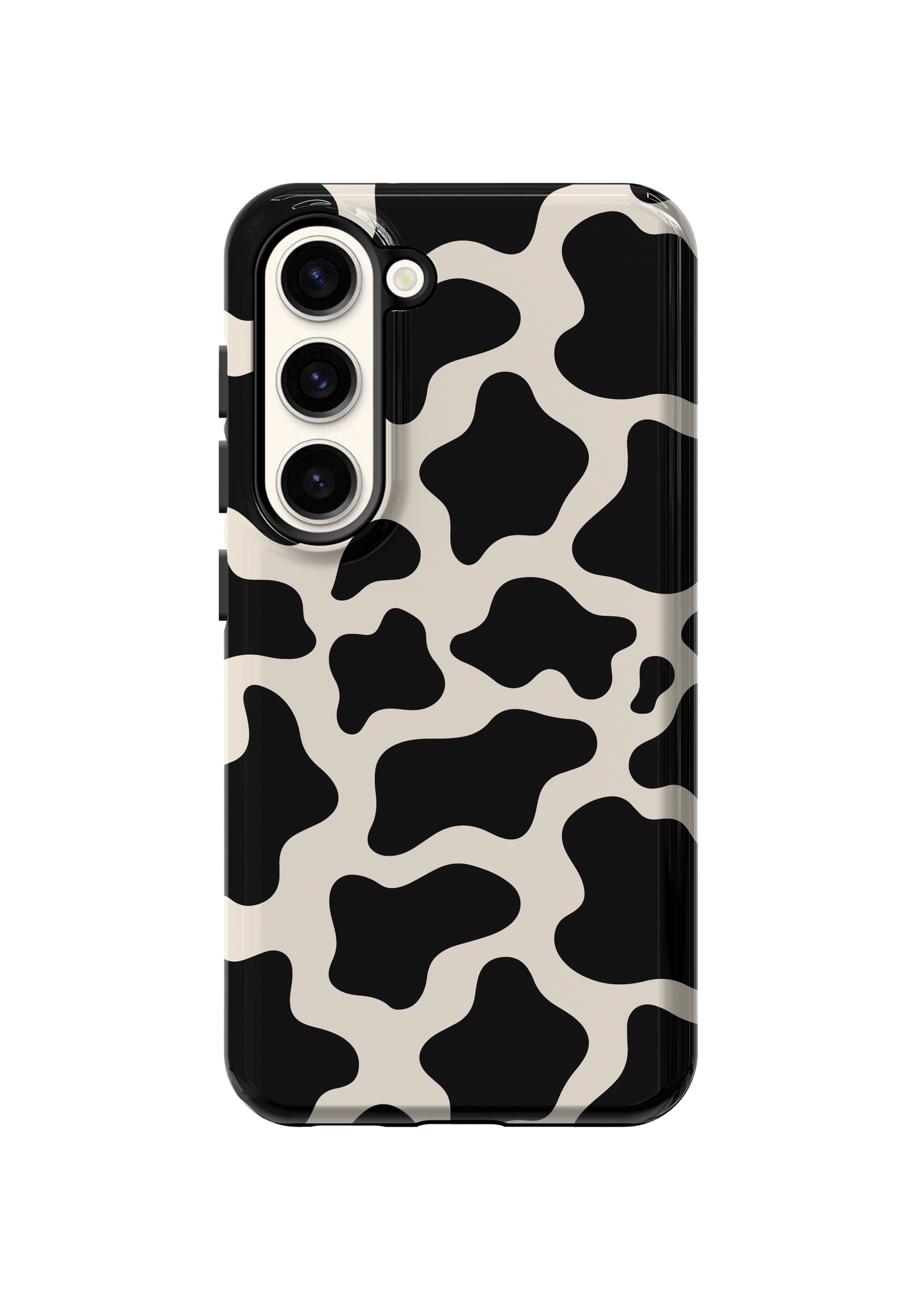 Onyx Cow Print Phone Case