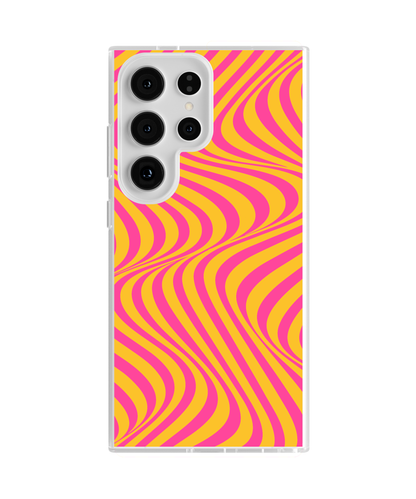 Pink Lemonade Swirls Clear Case Insert