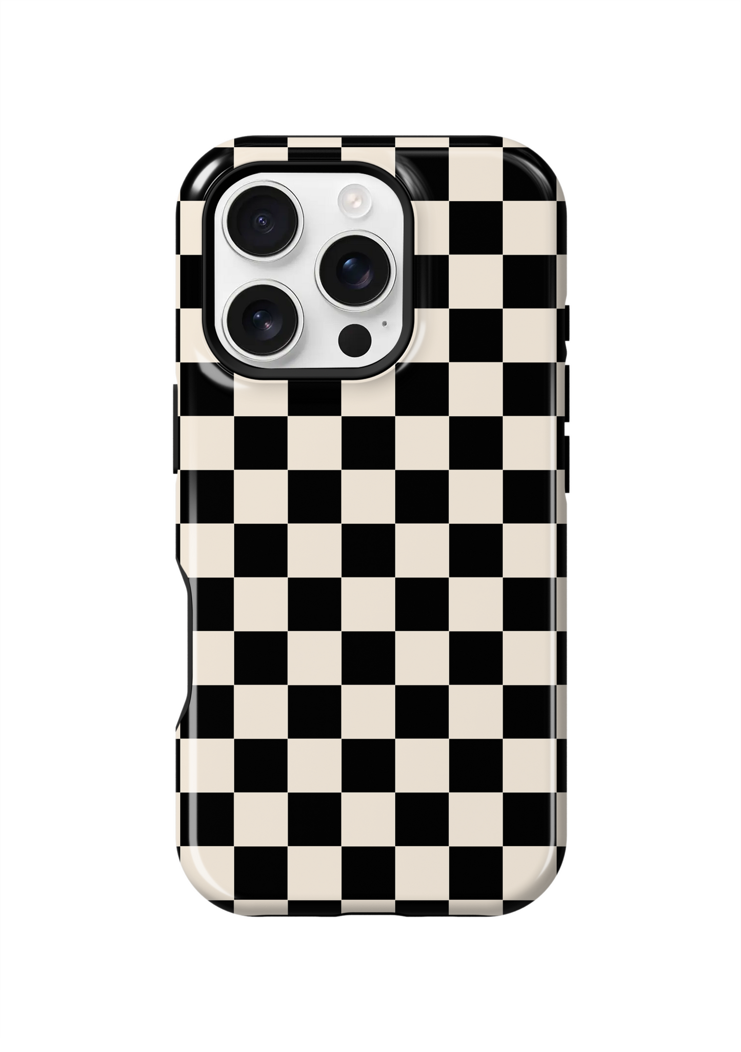 Onyx Checkers II Phone Case