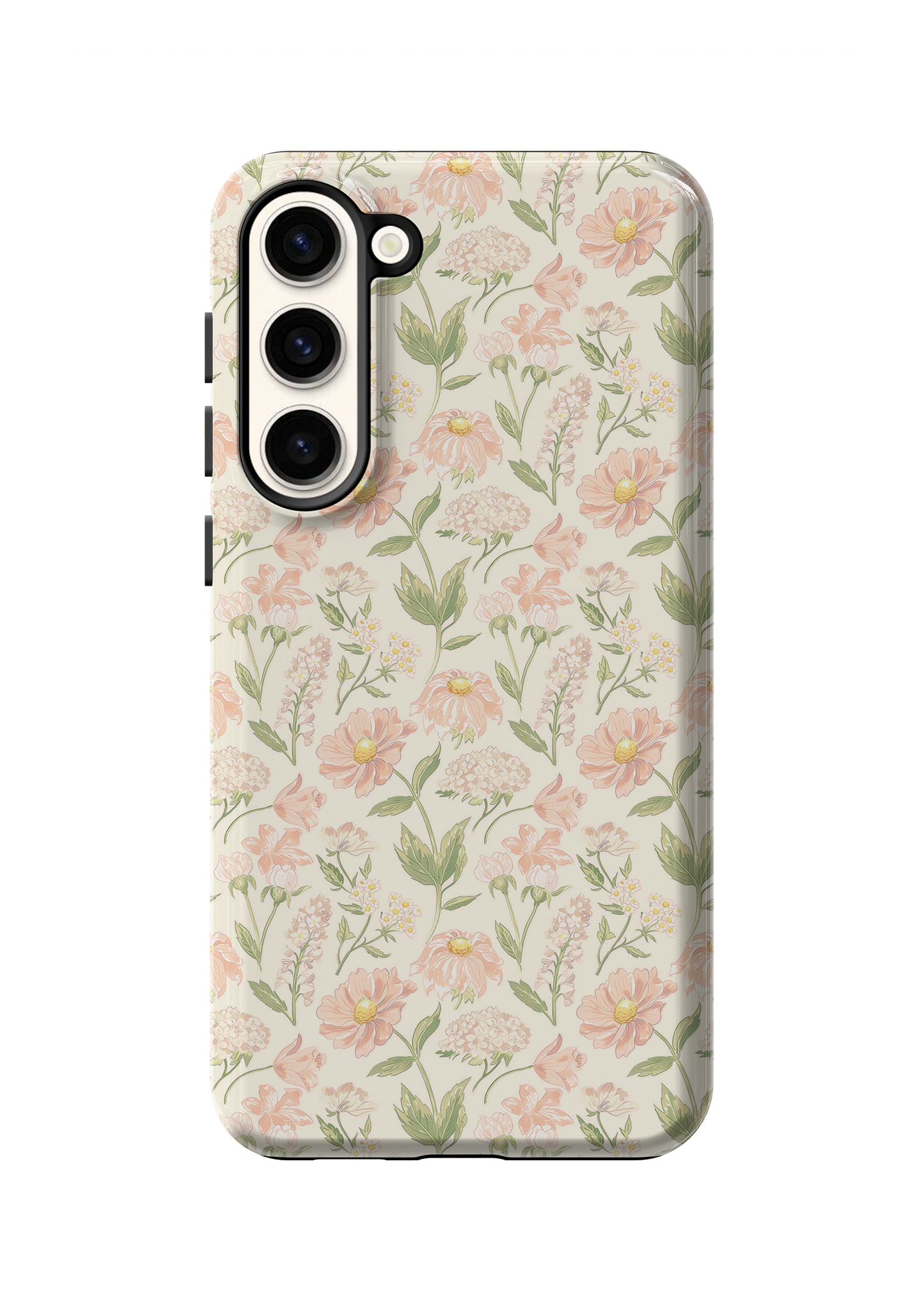 Blush Heirloom Blooms Phone Case