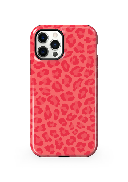 Vermillion Leopard Phone Case