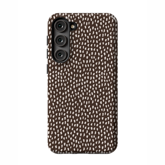 Espresso Speckles Galaxy Case