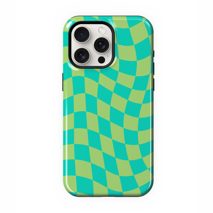 Gummy Bear Wavy Checkers Phone Case