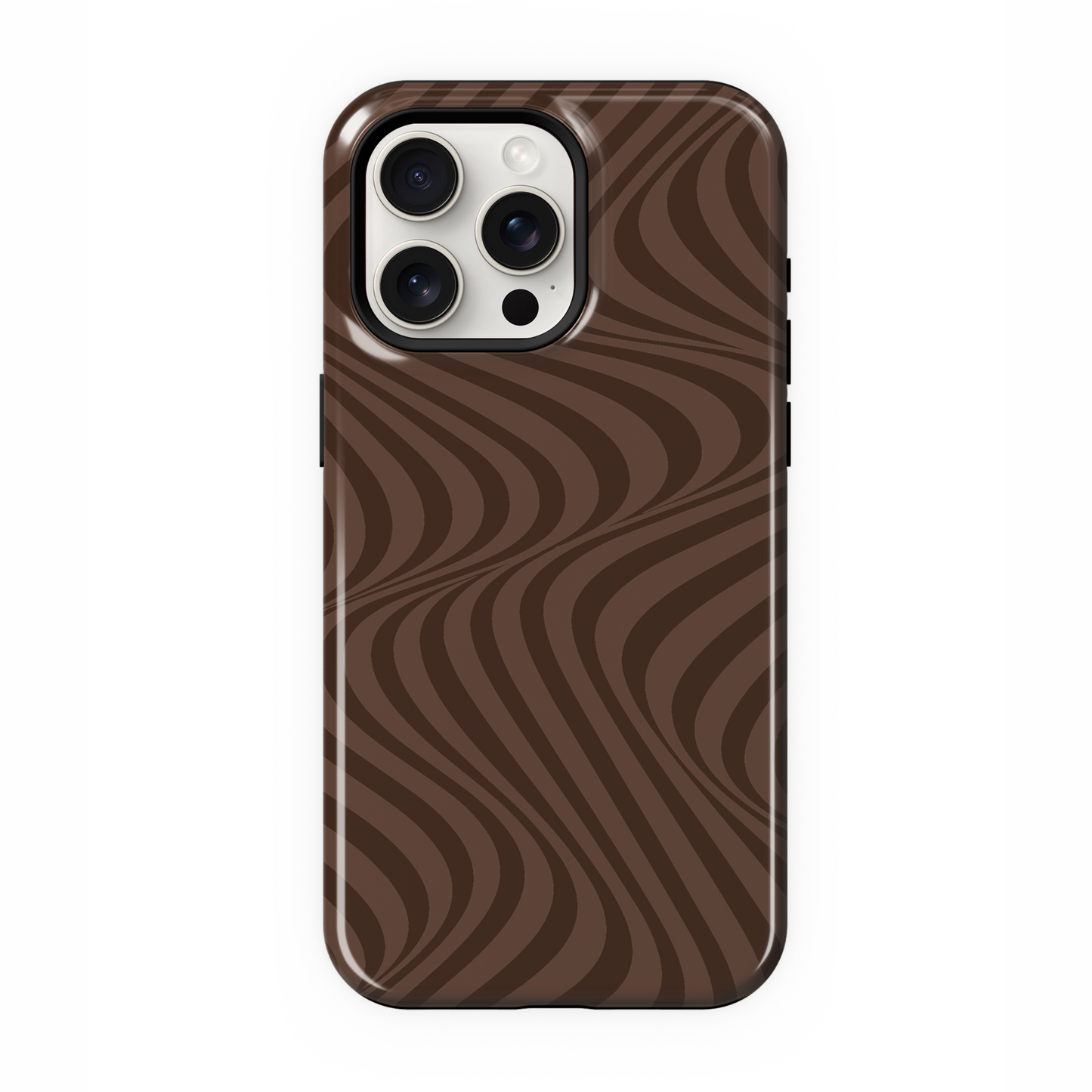 Espresso Swirls Phone Case