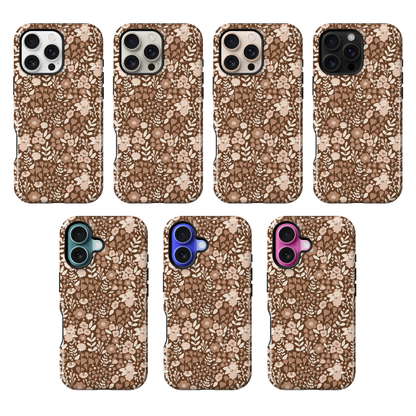 Cocoa Petals (Dark) Phone Case