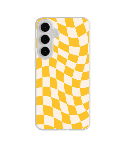 Sunny Wavy Checkers II Clear Case Insert