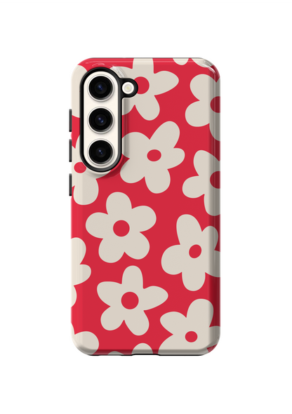 Vermillion Big Blooms Phone Case