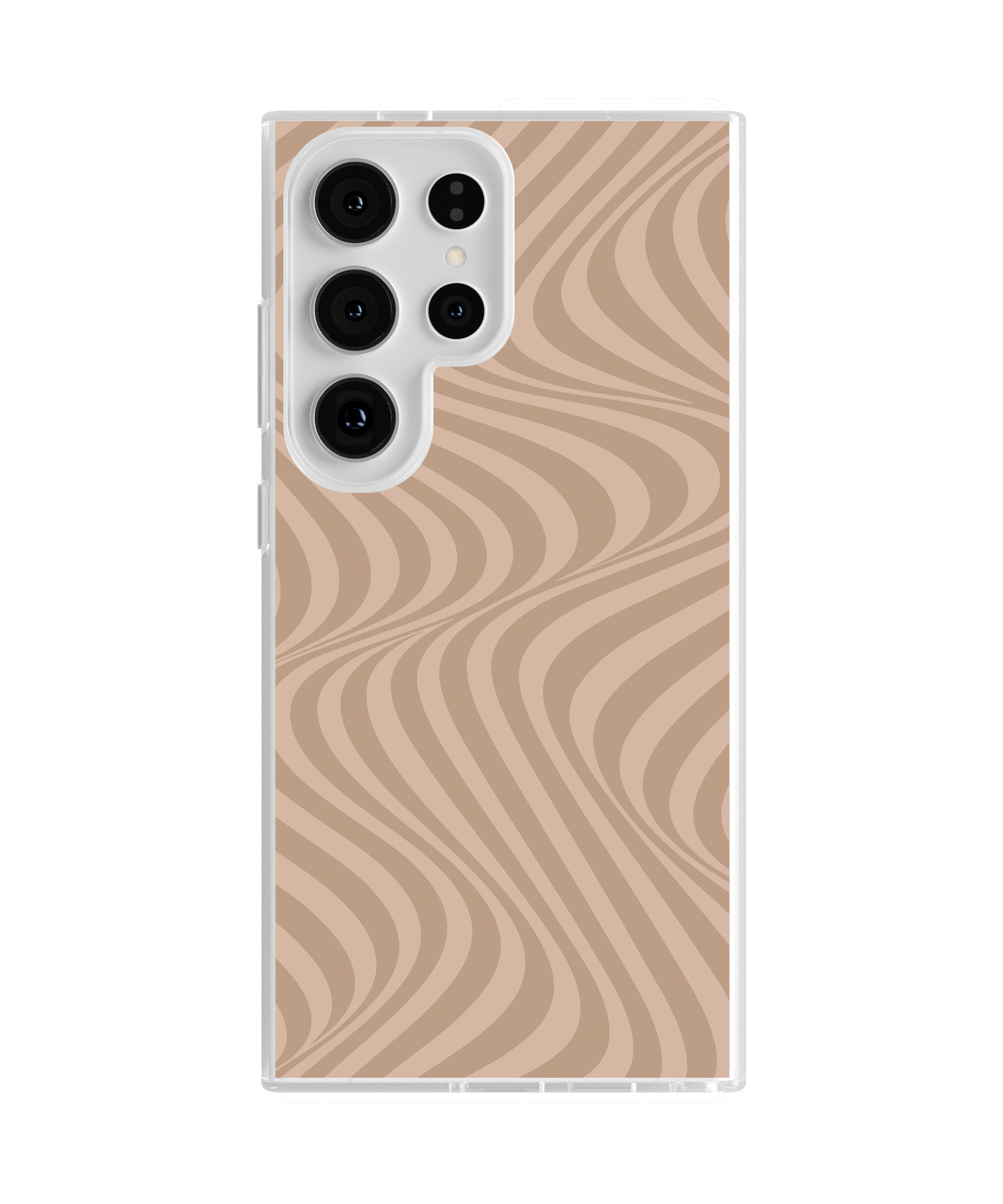 Chestnut Swirls Clear Case Insert