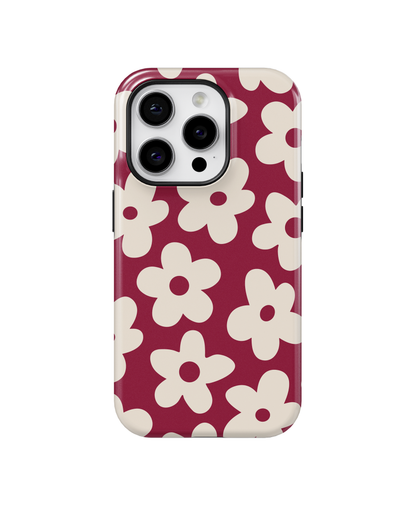 Black Cherry Big Blooms Phone Case