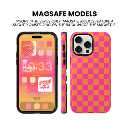 Sunkissed Checkers Phone Case