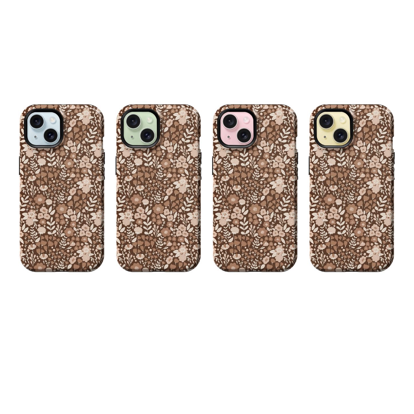 Cocoa Petals (Dark) Phone Case