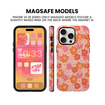 Pink & Orange Petal Perfect Phone Case