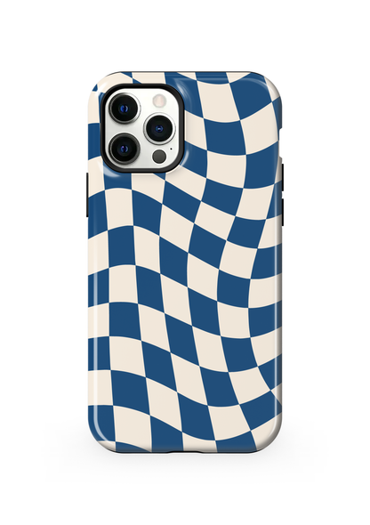 Night Watch Wavy Checkers II Phone Case