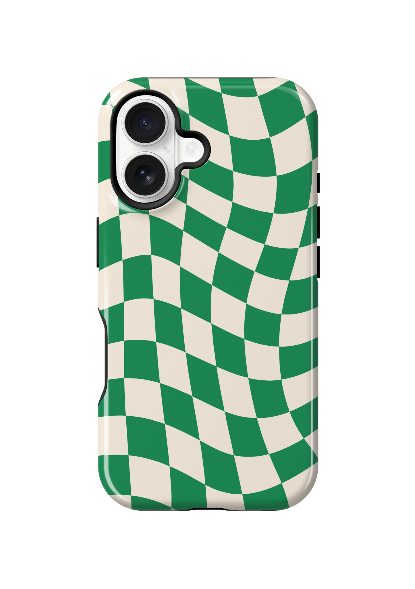 Emerald City Wavy Checkers II Phone Case