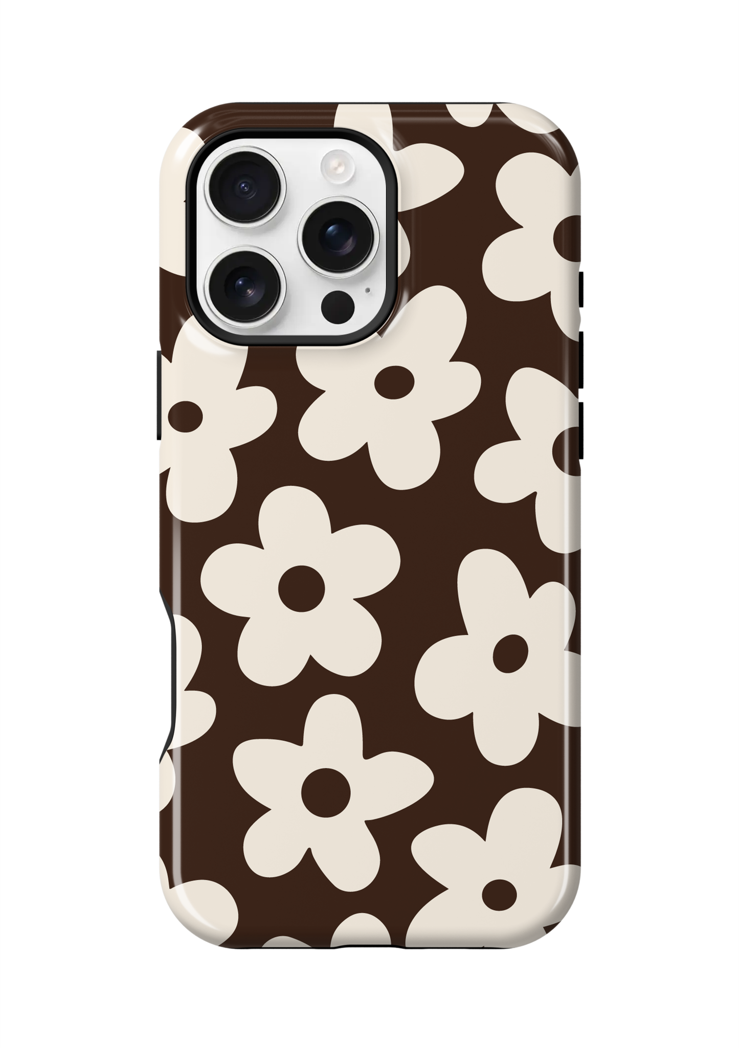 Espresso Big Blooms Phone Case