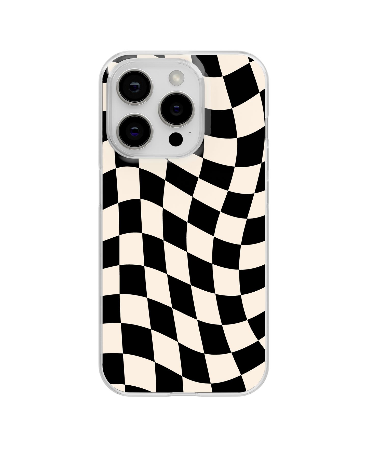 Onyx Wavy Checkers II Clear Case Insert