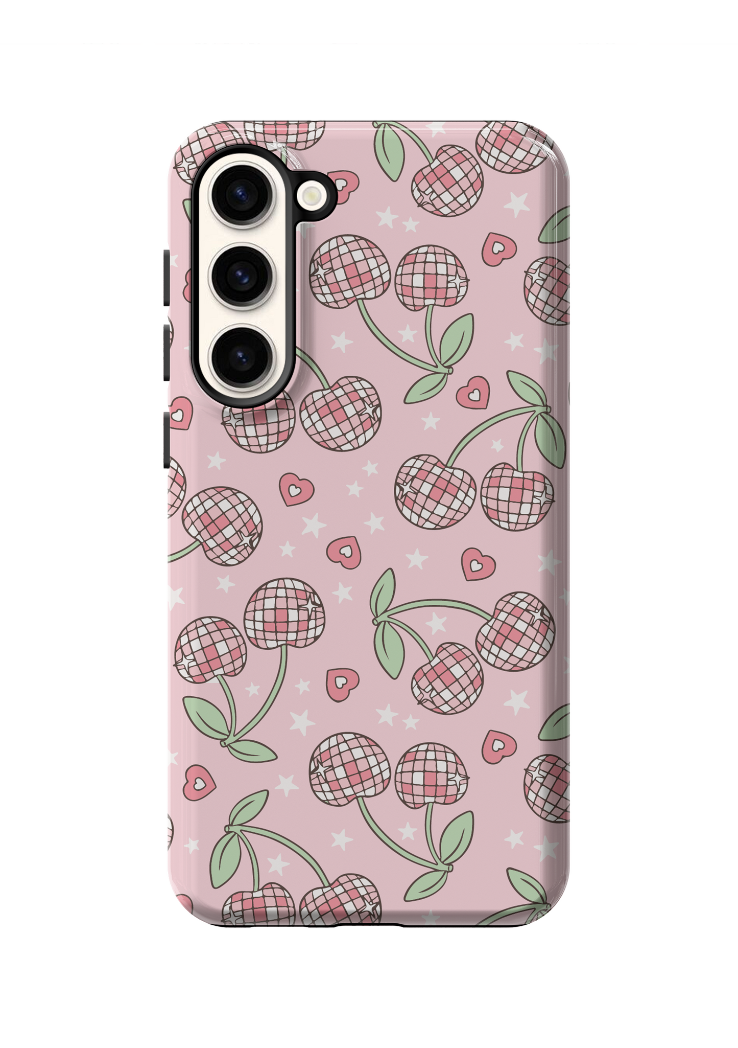 Pastel Disco Cherries Phone Case