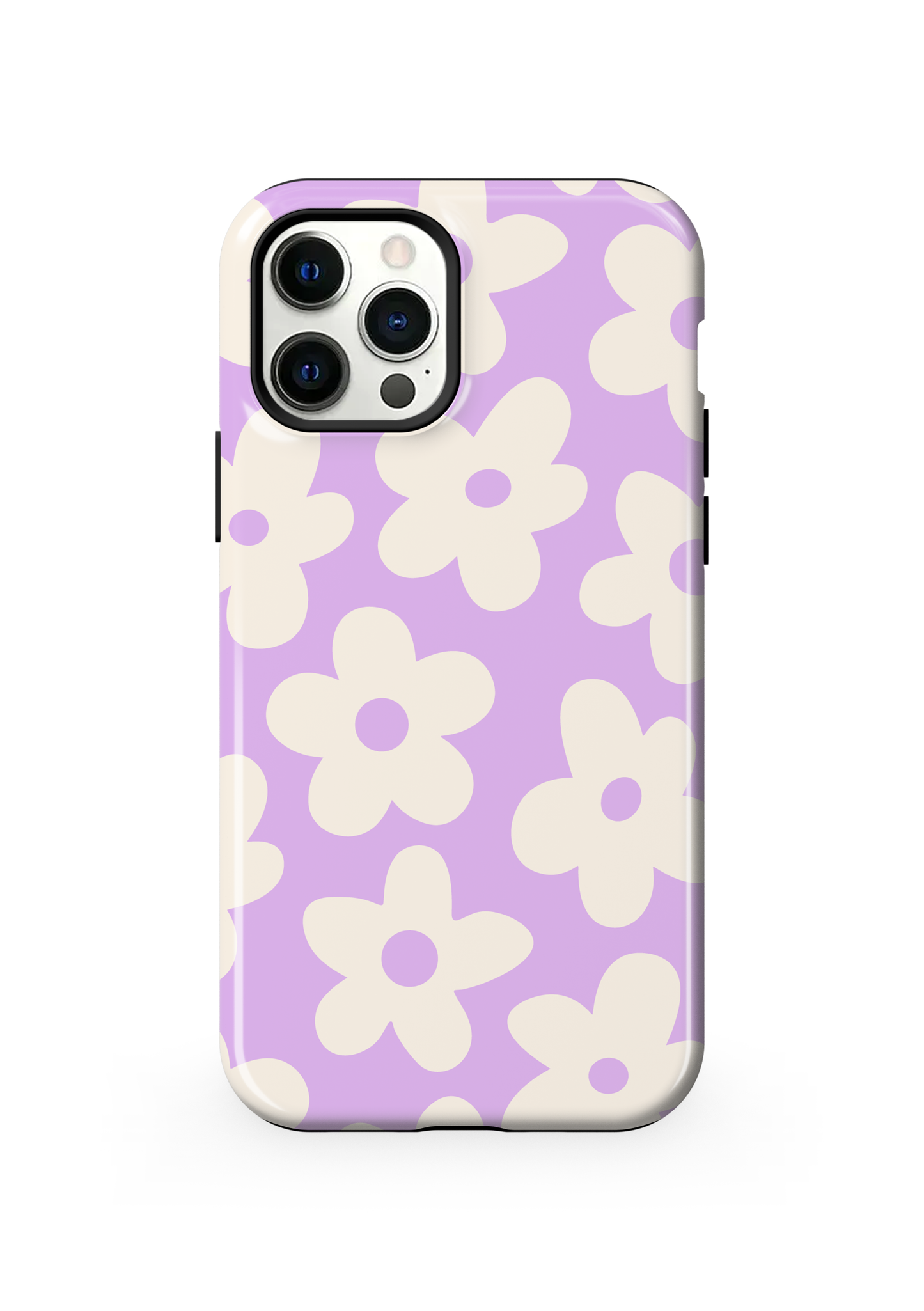 Lilac Big Blooms Phone Case