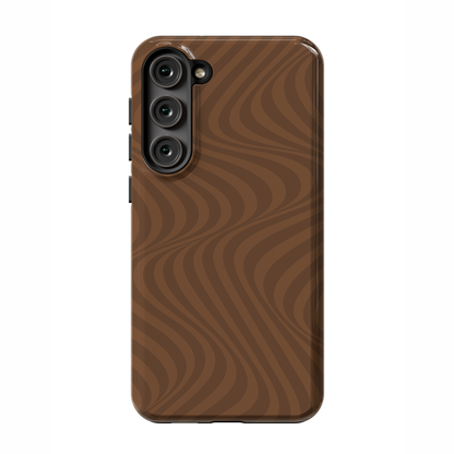 Cocoa Swirls Galaxy Case